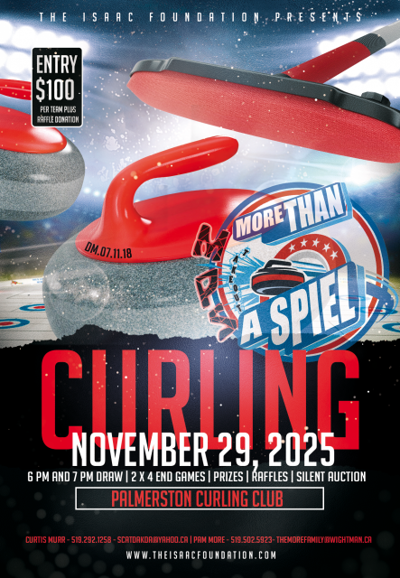 More Than A Spiel - Curling Bonspiel Logo